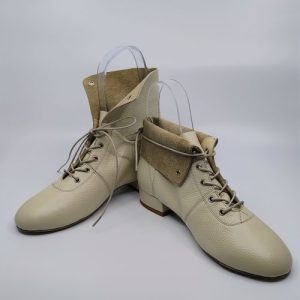 Unisex Boot - Beige Leather