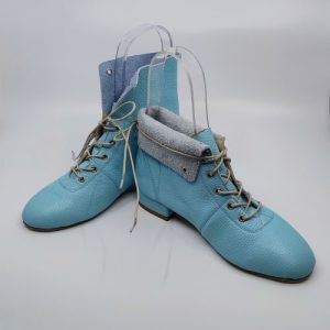 Unisex Boot - Light Blue Leather