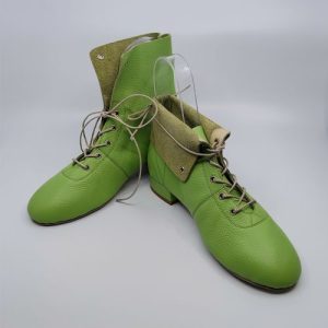 Unisex Boot - Grass Green Leather