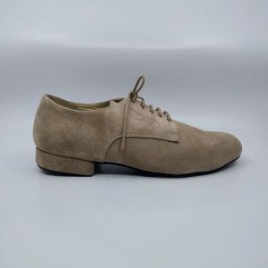 Beige suede tango leader shoes